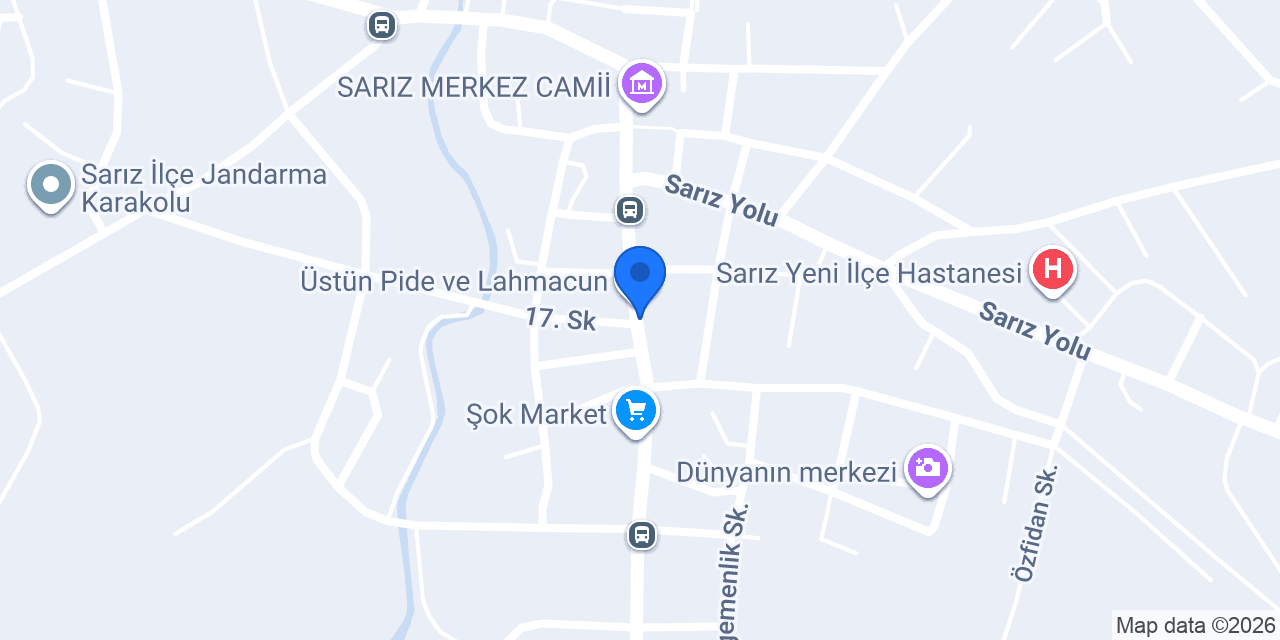 Cesur Market konumu