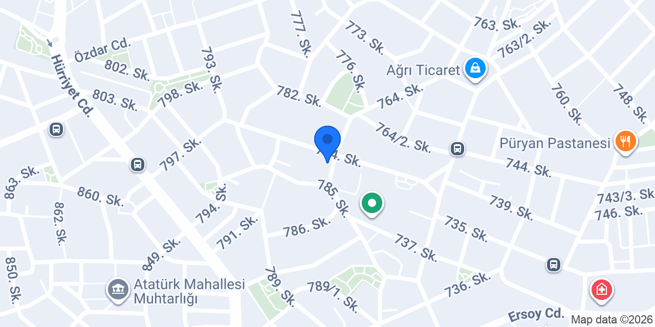 Elifsu Bayan Kuaförü konumu