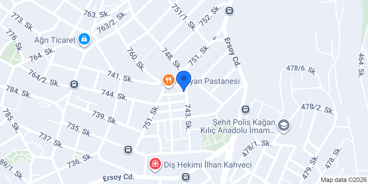 LODOS MERMER GRANİT konumu