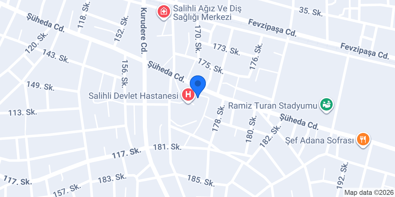 Salihli Devlet Hastanesi Acil Servis konumu