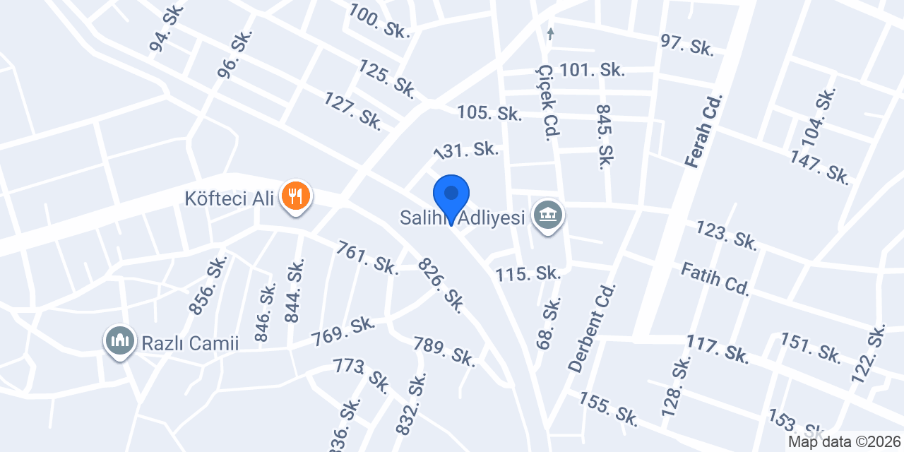 Salihli Eczanesi konumu