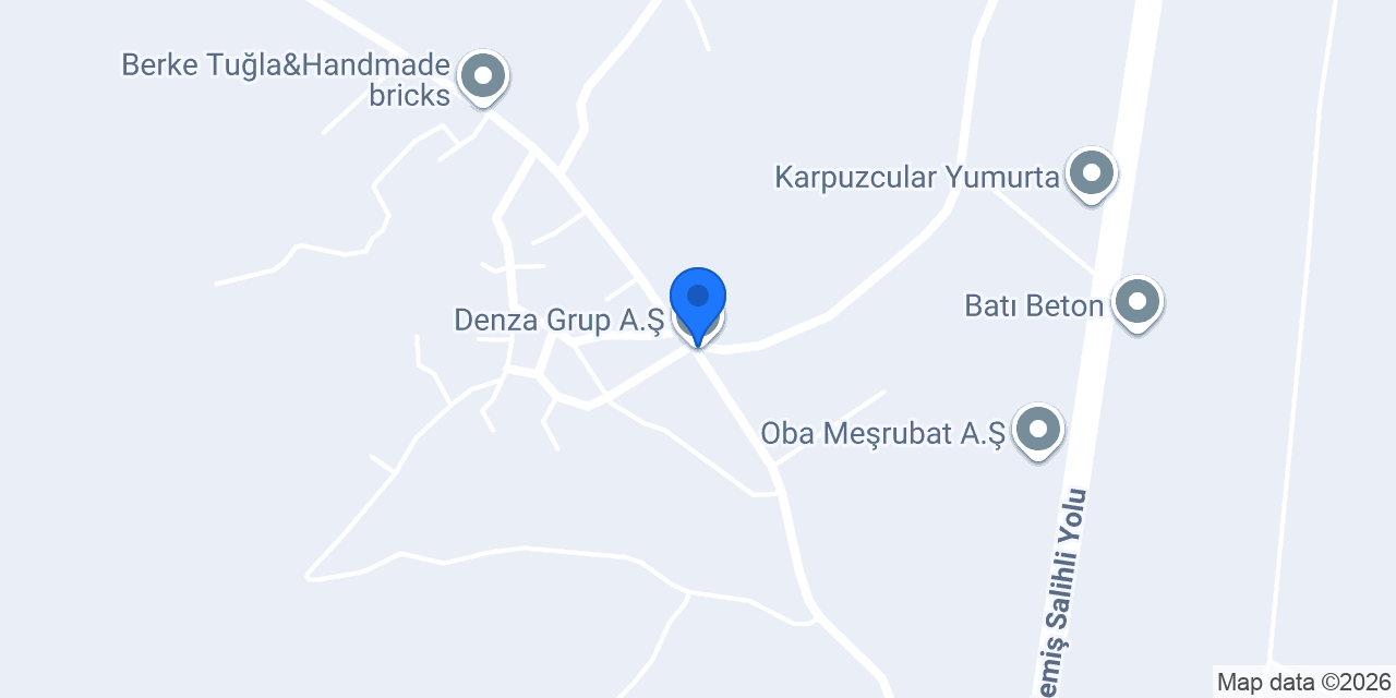 Denza Grup A.Ş. konumu