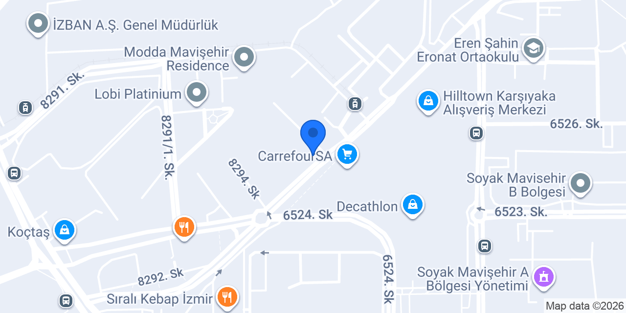 İzmir Ergoterapi ErgoNova konumu