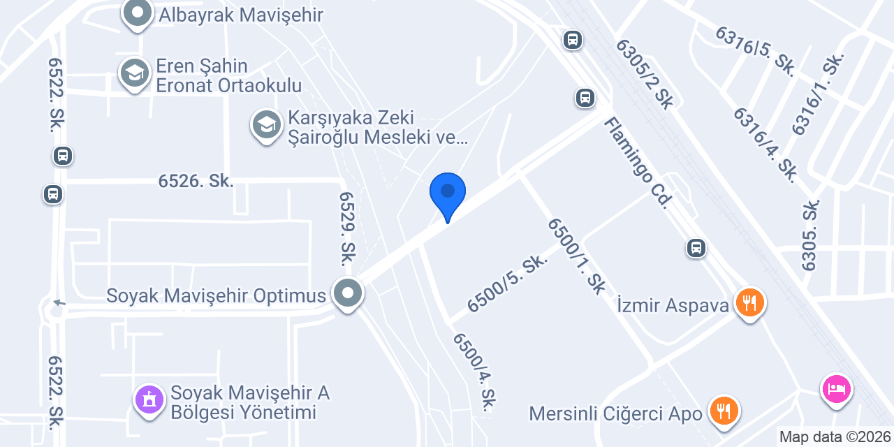 Prof. Dr. Mehtap ÇAKIR Muayenehanesi konumu