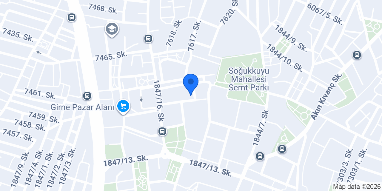 Yeni Girne Eczanesi konumu