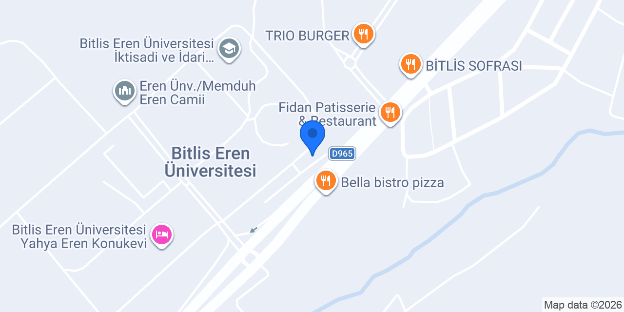 DÜRÜMX üniversite konumu