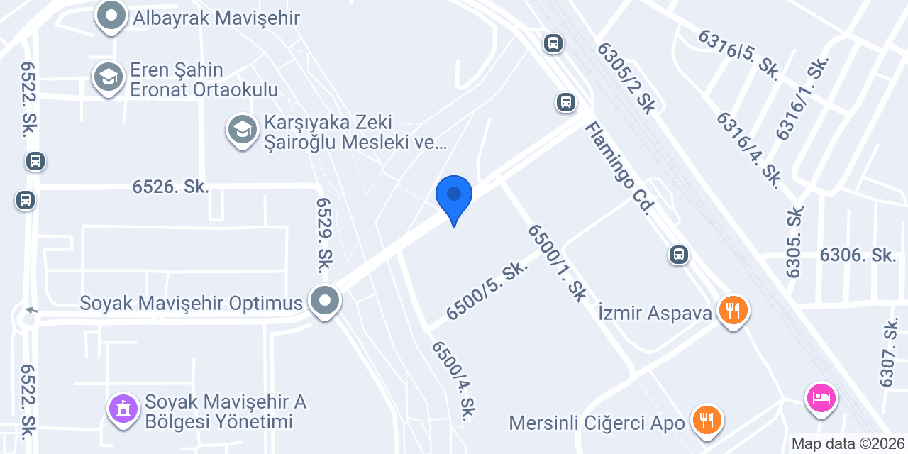 Dr. Özkan Düzçeker konumu