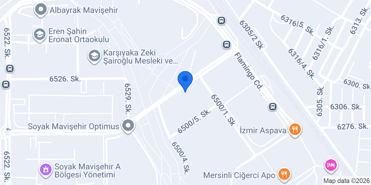 İzmir Vajinismus Merkezi konumu
