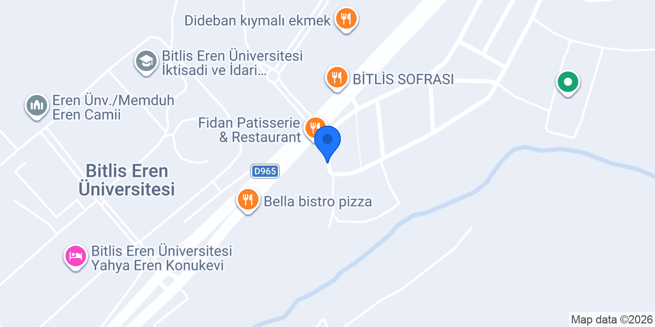 Bitlis Çiçek Organizasyon & çikolata konumu