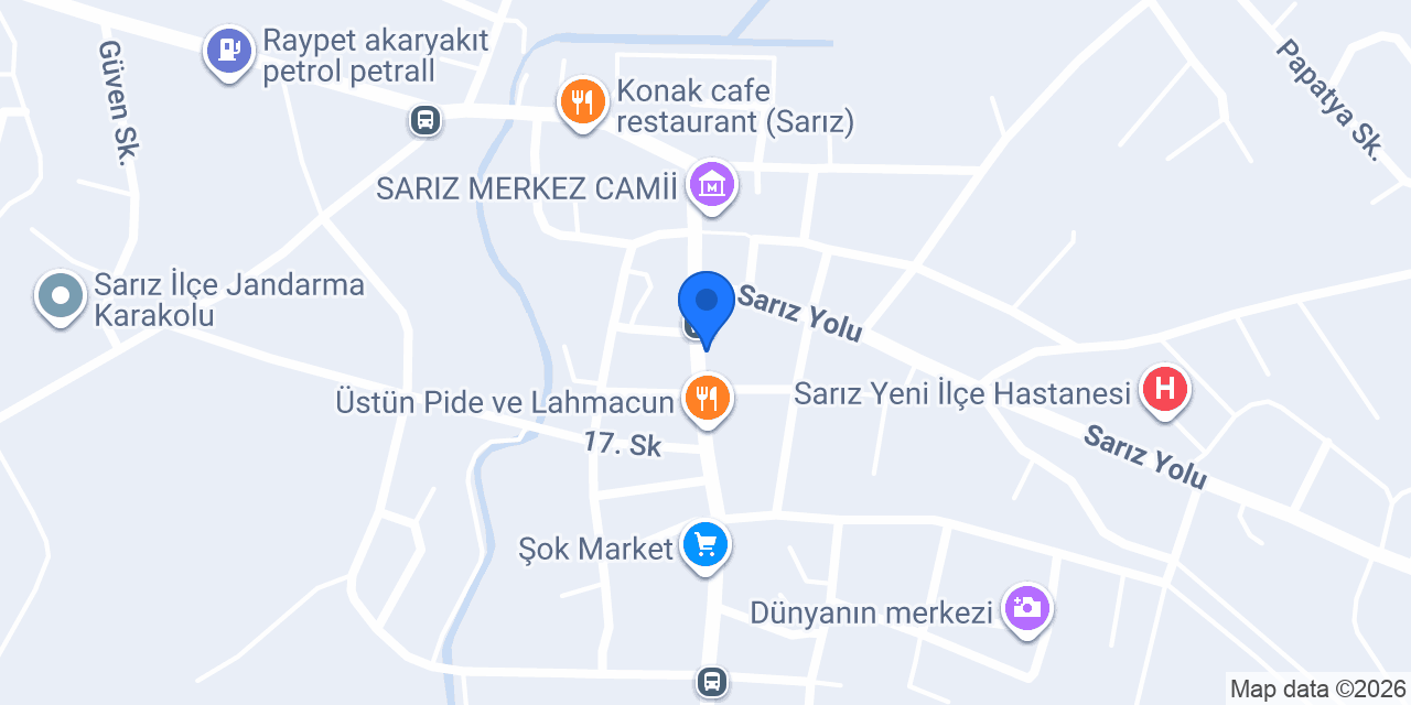 Av. Doğan Can YÜCEL konumu