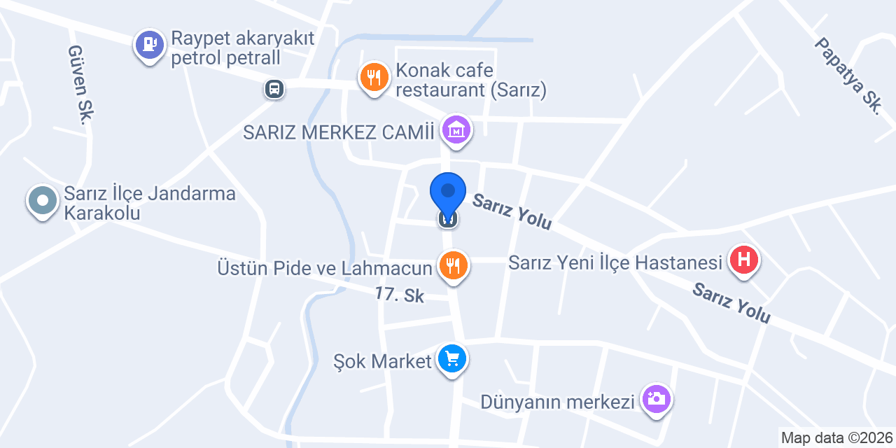 Gözde Şimşek 1 Kuaför konumu