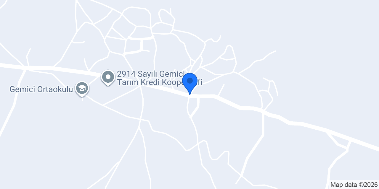 Gemici İlköğretim Okulu konumu