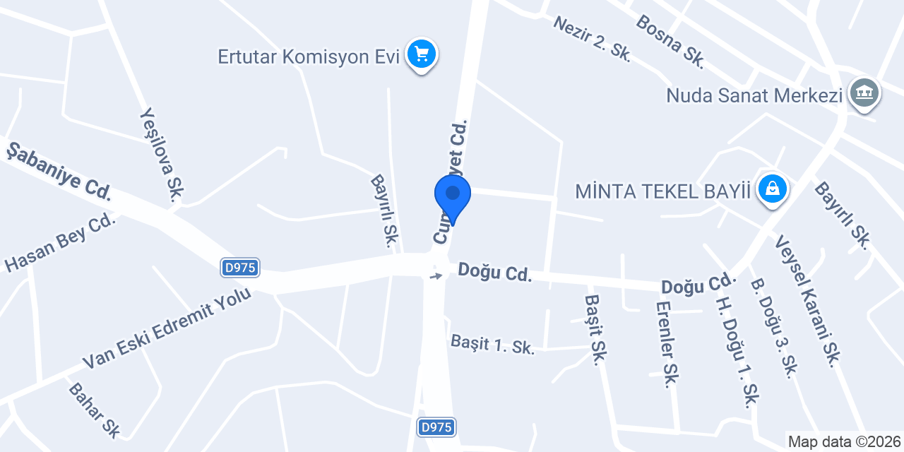 Van Efem Çadır konumu