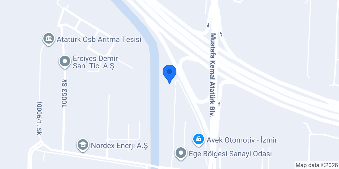 DOD Avek Karşıyaka konumu