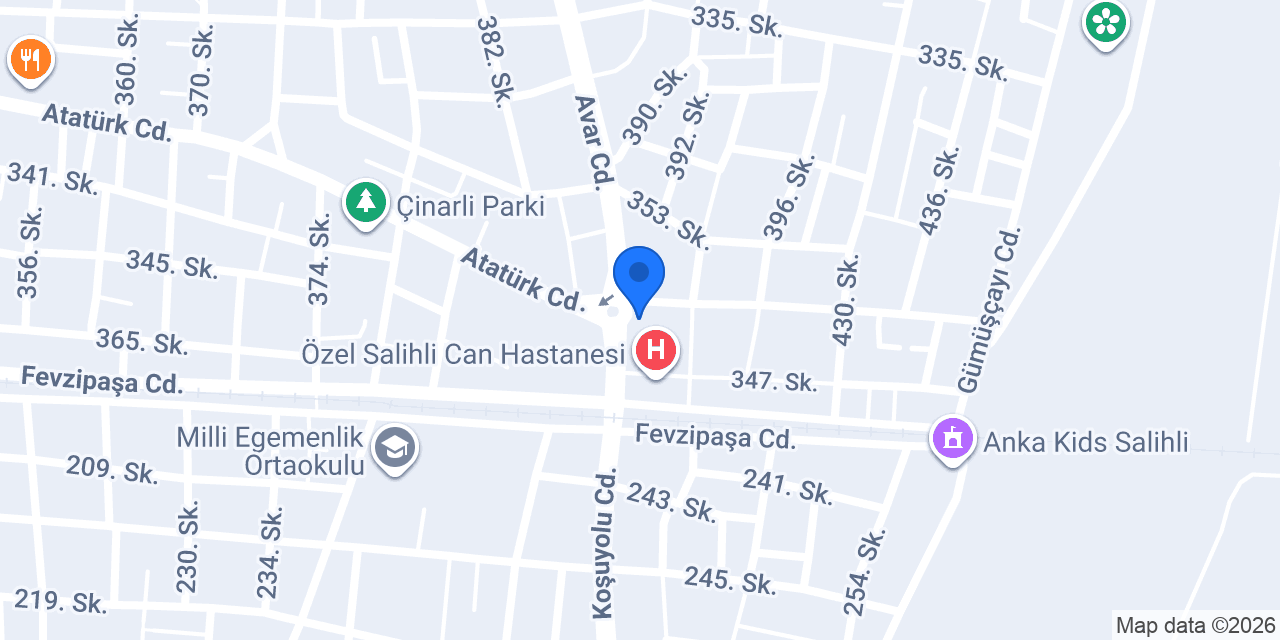 Sarıgedik Eczanesi konumu