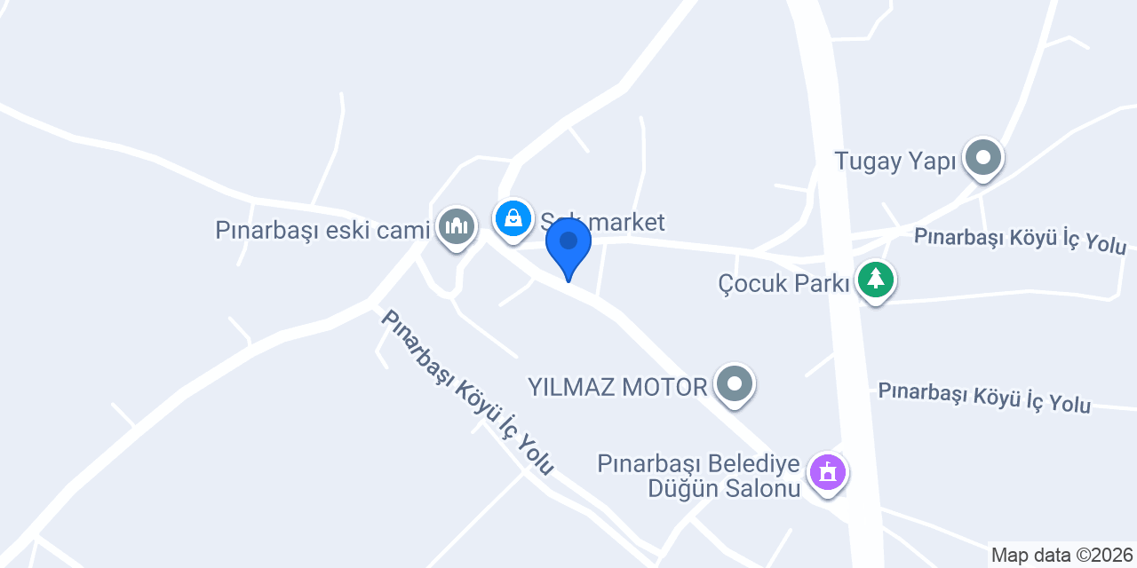 Pınarbaşı Belediyesi konumu