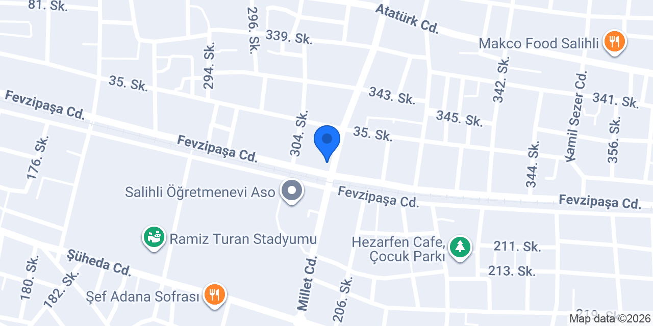 Dişhekimi Seda Çetin konumu
