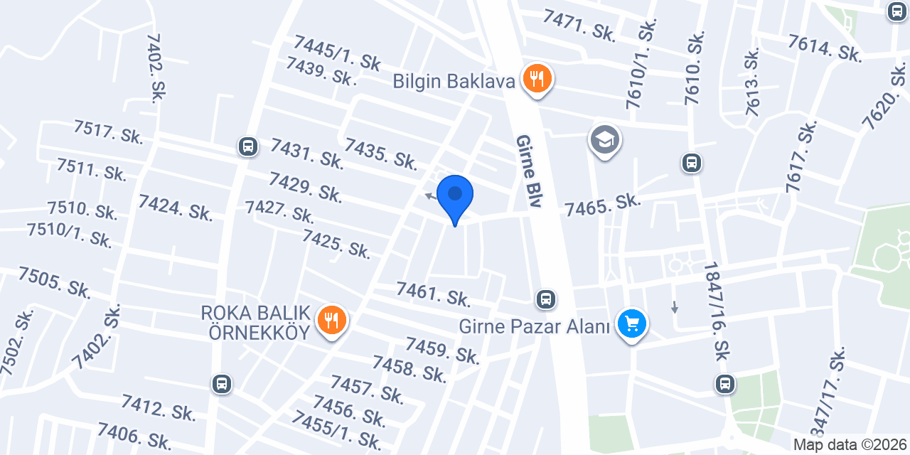 Yılmazlar Terzi & Ütü Evi konumu