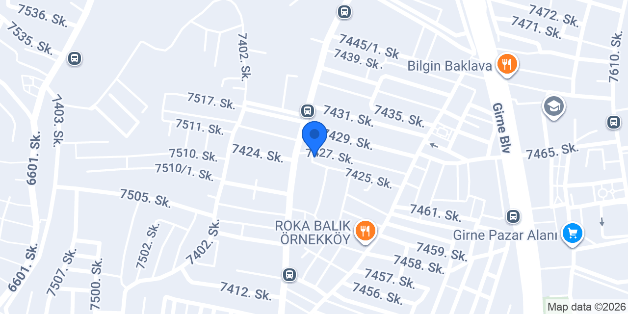 Kuaför Oktay konumu