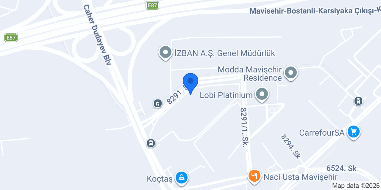 İzmir Lojistik Danışmanlık konumu