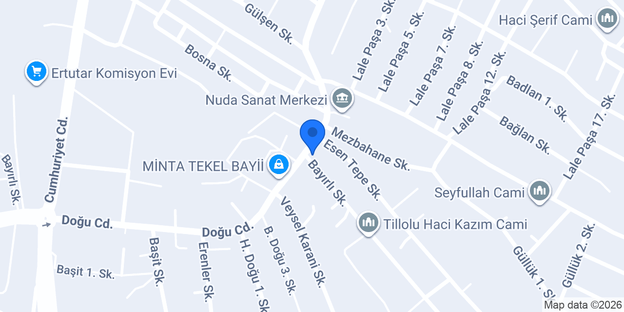 Feriştah Bayan Kuaförü konumu