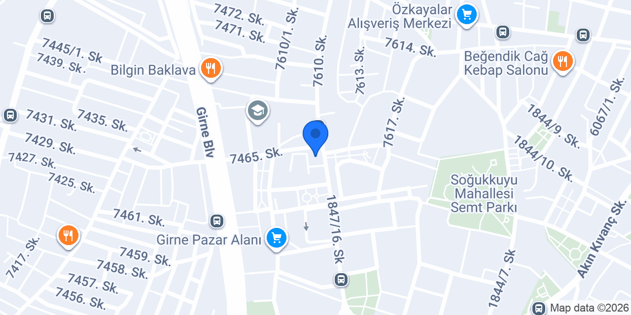 KafKaf Sandviç konumu