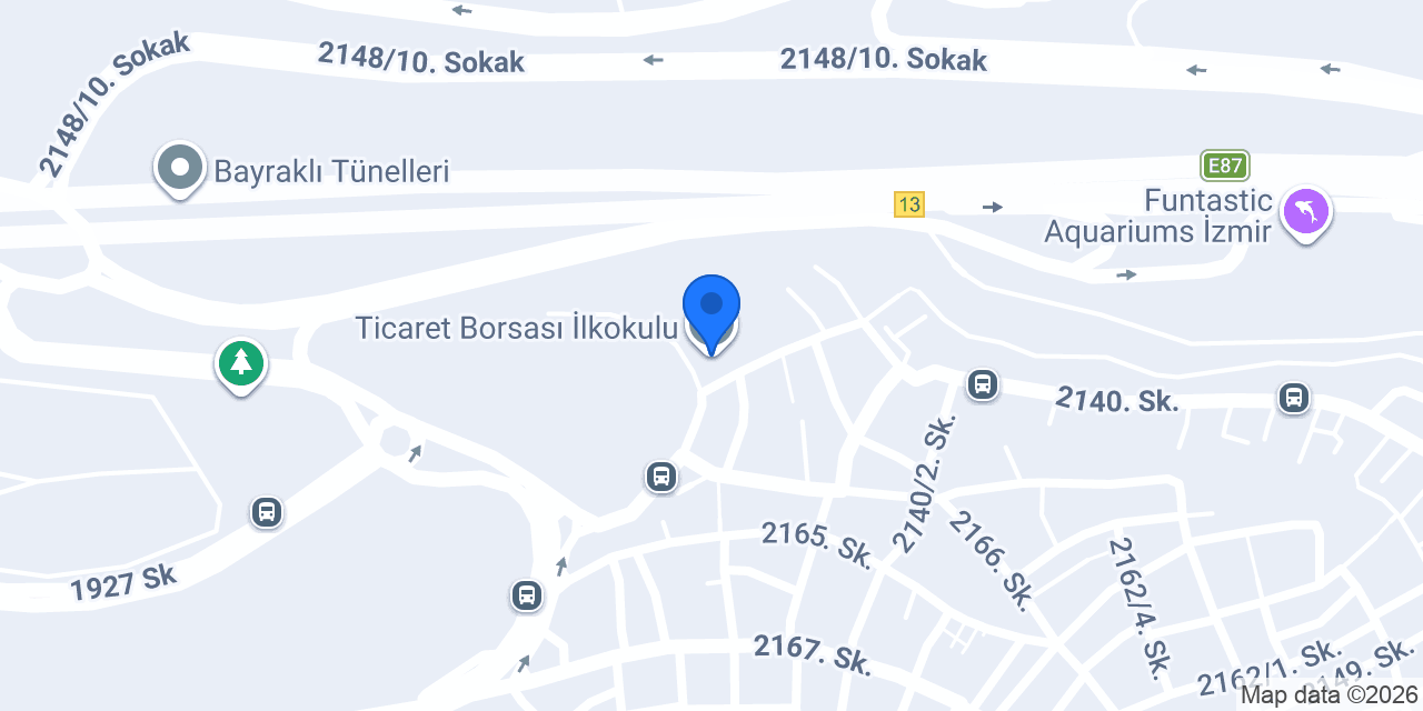 Ticaret Borsası İlkokulu konumu