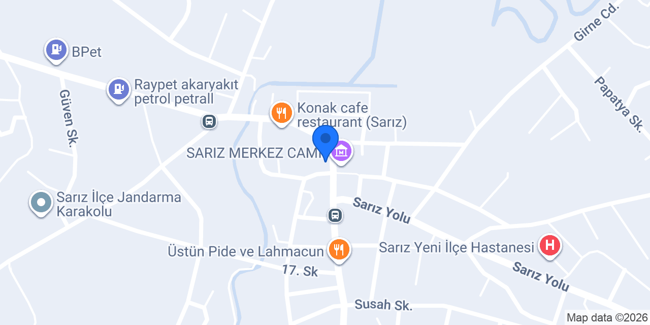 Yeni Eczane konumu