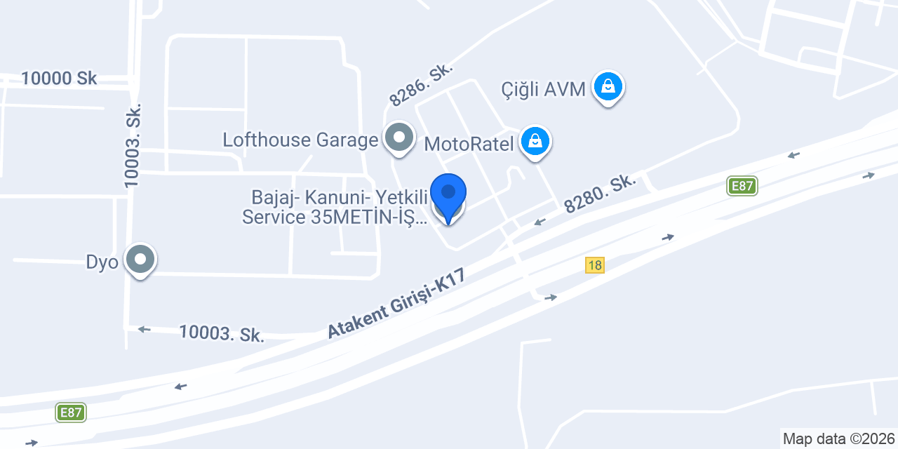 Metin İş Motor konumu