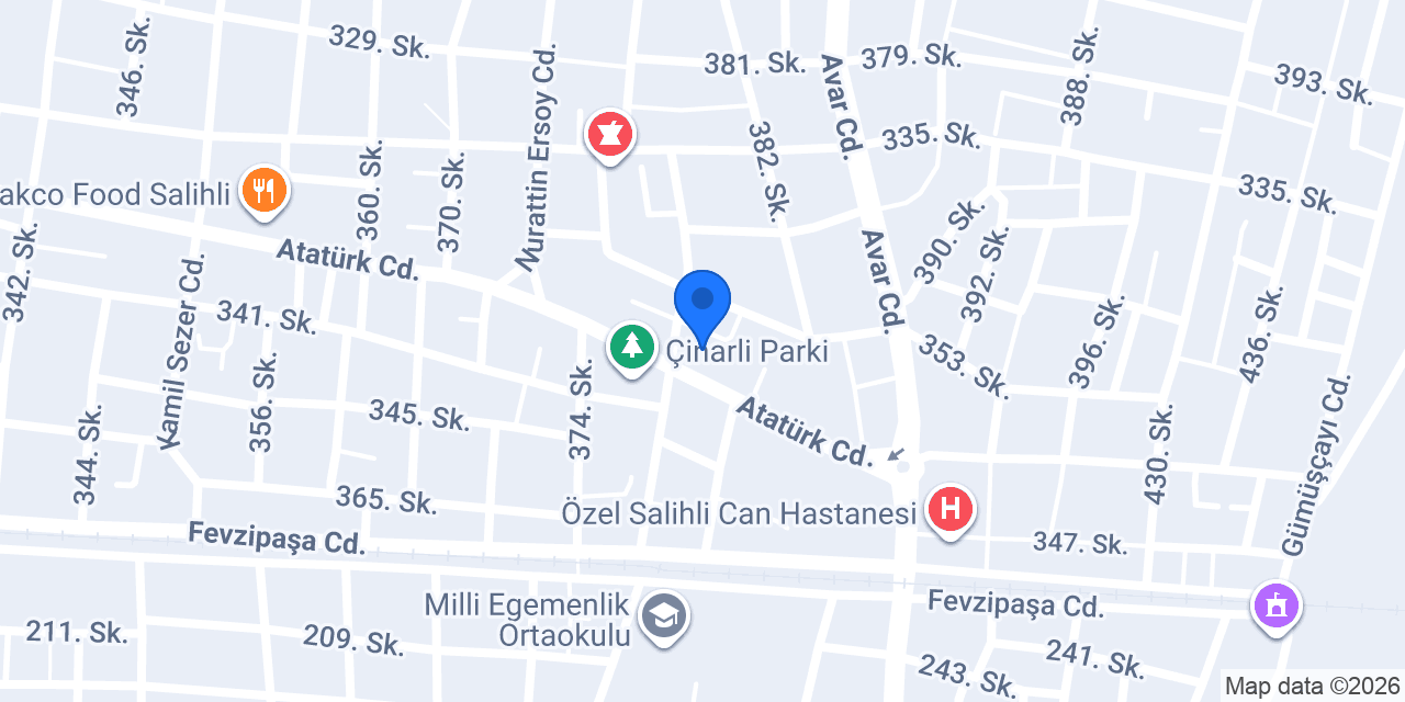 Akman Su&Tesisat konumu