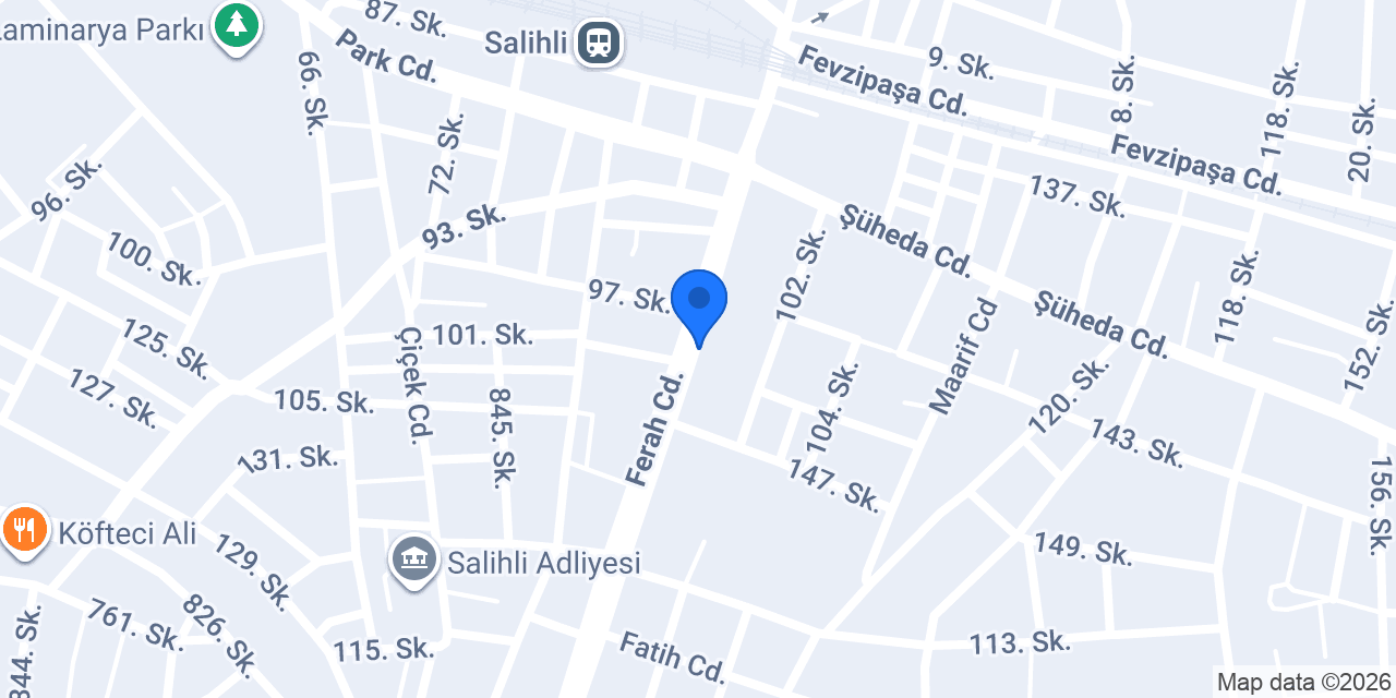 Sardes Teknik Servis konumu