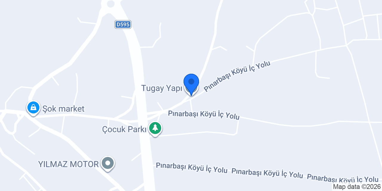 Tugay Yapı konumu