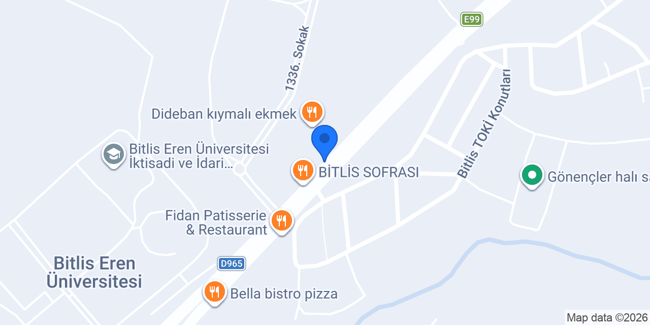 Simitçim Sokağı ( Bitlis) konumu