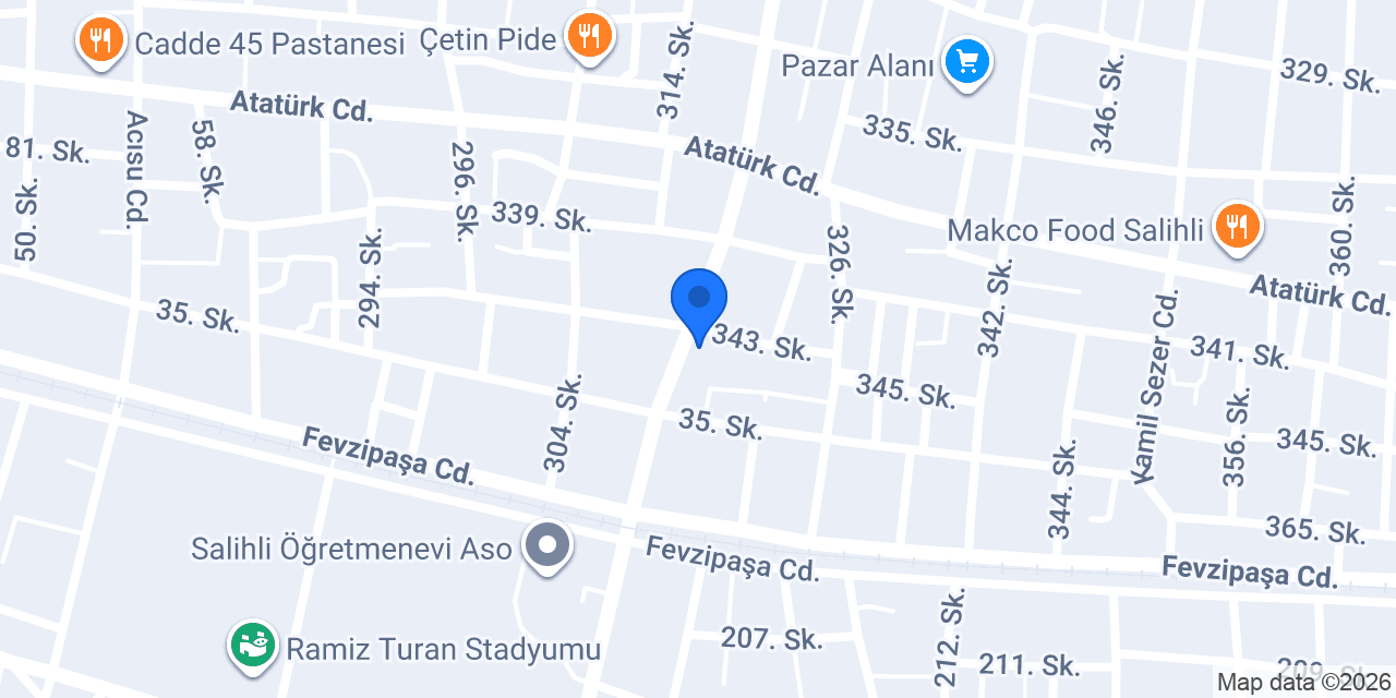Aysun Çiçekçilik konumu