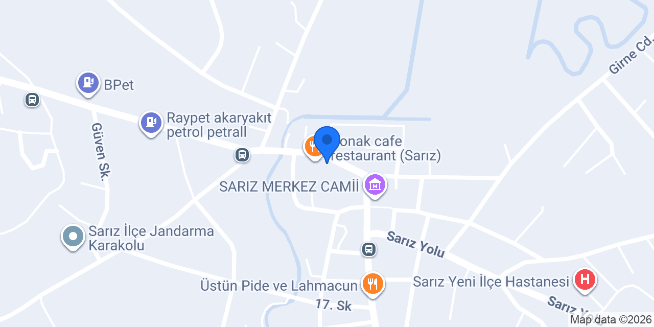 Doruk Veteriner Kliniği konumu