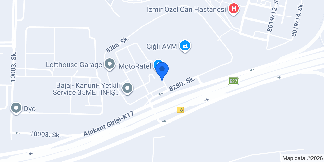 Zeplin Car Rental konumu