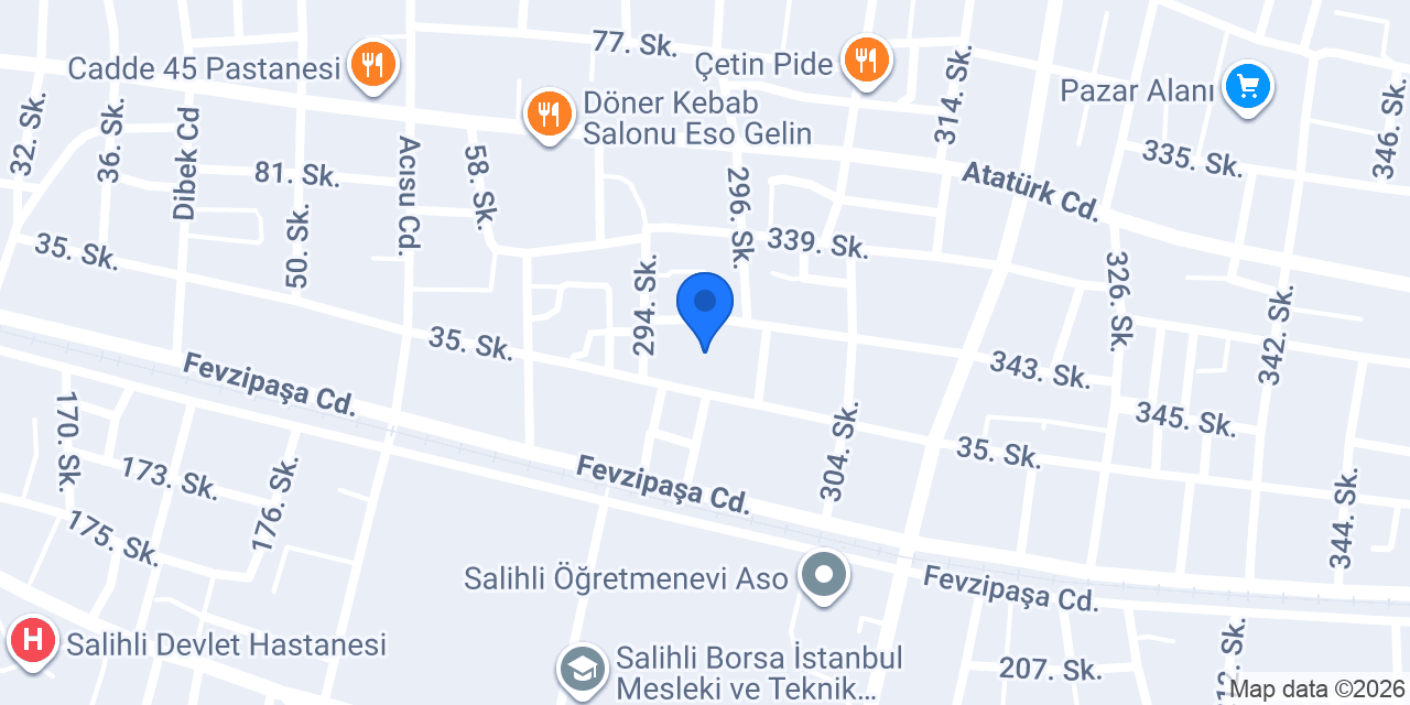 Piri Reis Kafeterya konumu