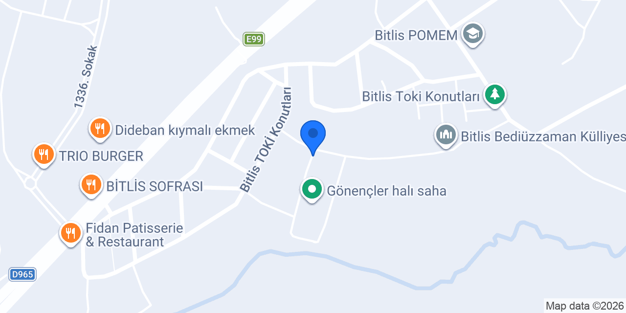 Bitlis Sülük ile Tedavi Merkezi konumu