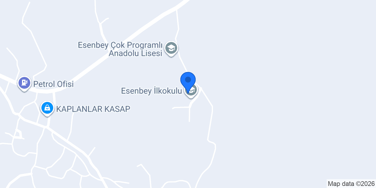 Esenbey İlkokulu konumu