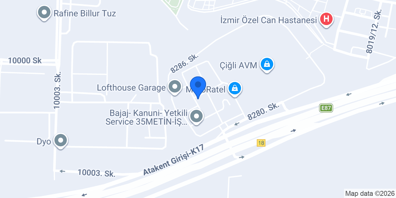SERHAN OTOMOTİV konumu