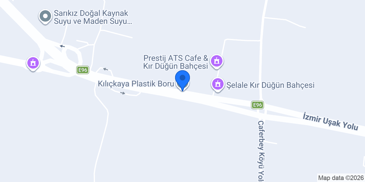 Kılıçkaya Plastik Boru konumu
