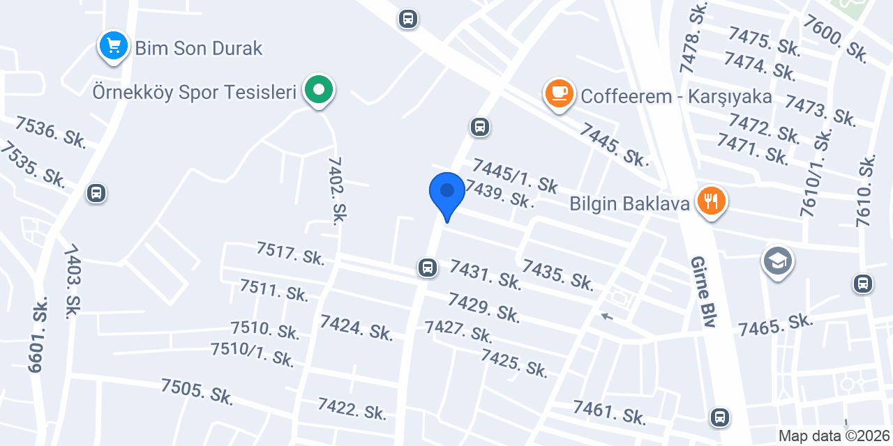 Vitanova Veteriner Kliniği konumu