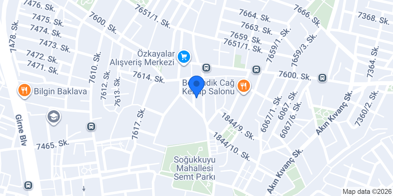 ARAS GİYİM konumu