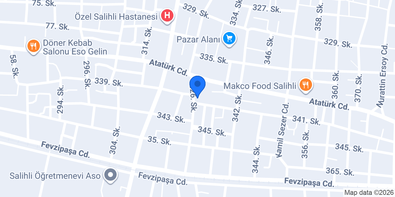 Gencer Eczanesi konumu