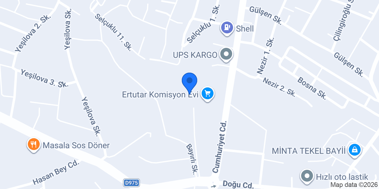 Zengin Yeşillik konumu