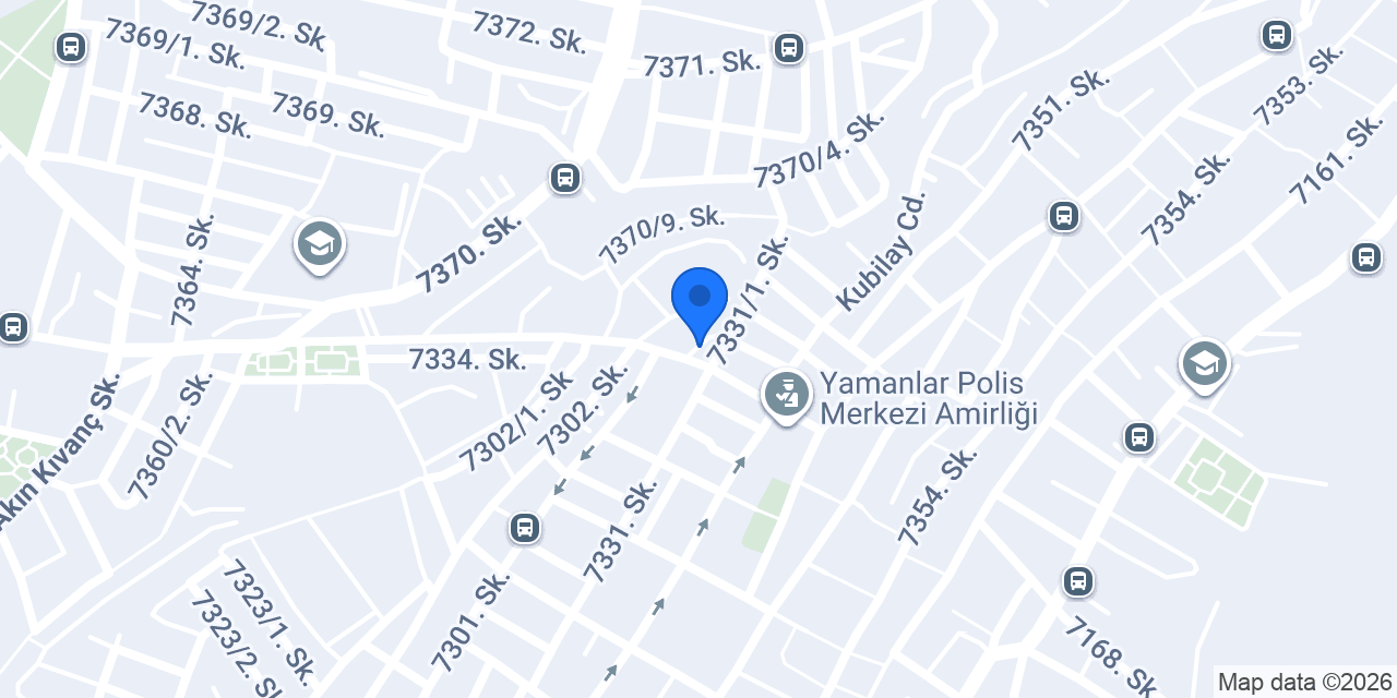 Yamanlar Taksi konumu