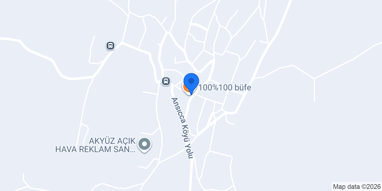 100%100 büfe konumu