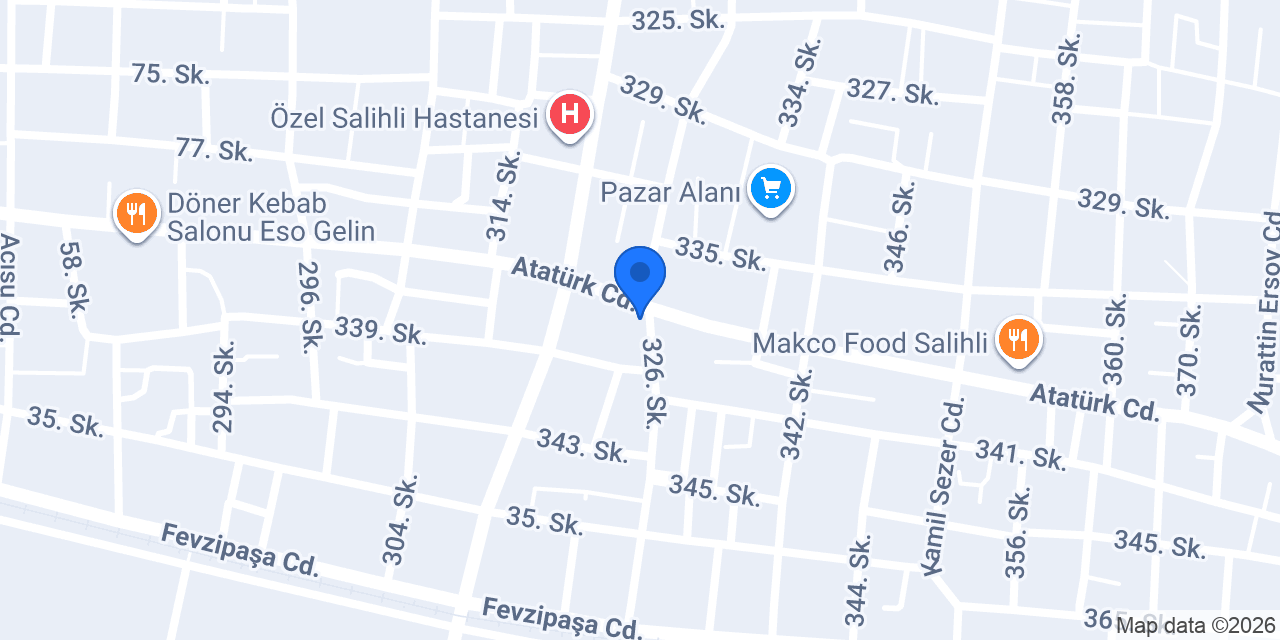Memduh Saç Tasarım konumu