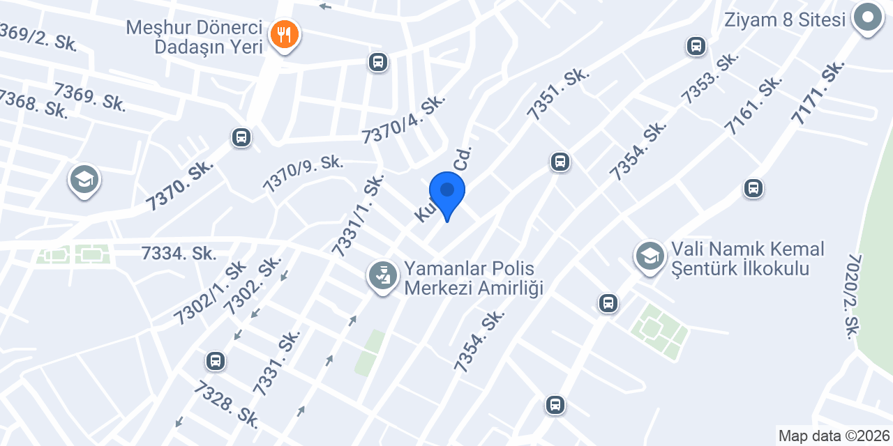 Dimaş Mobilya konumu