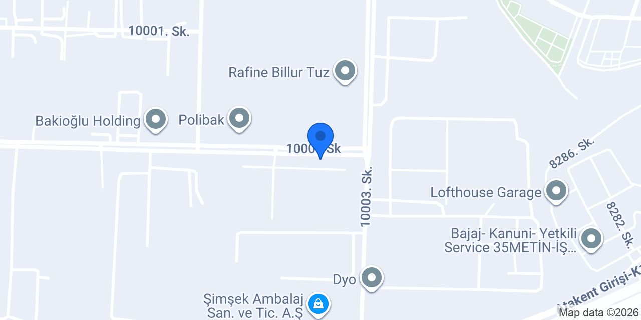 Bakiş Yapı İnşaat San. ve Tic. AŞ konumu